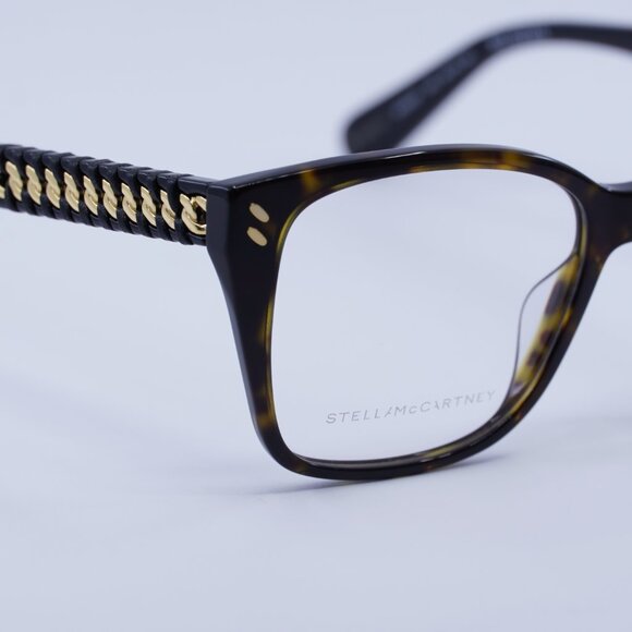 🕶️ New Stella McCartney SC50027I 052 Eyeglasses - Dark Havana Frame 54mm - Picture 5 of 10